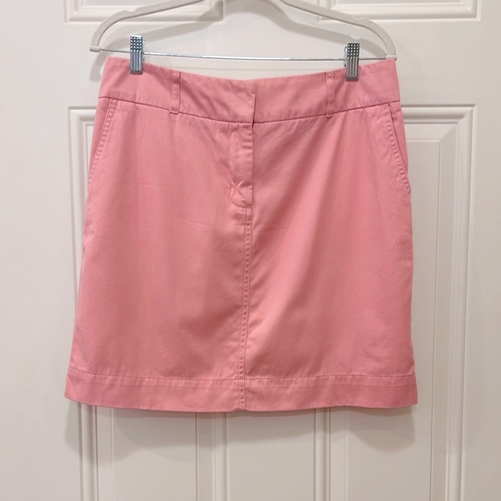 Vineyard Vines Peach Chino Skirt Size 8